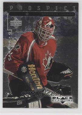 1998-99 Upper Deck Black Diamond - [Base] #92 - Roberto Luongo