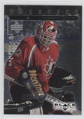 1998-99 Upper Deck Black Diamond - [Base] #92 - Roberto Luongo