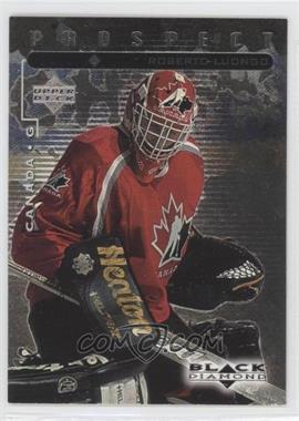 1998-99 Upper Deck Black Diamond - [Base] #92 - Roberto Luongo