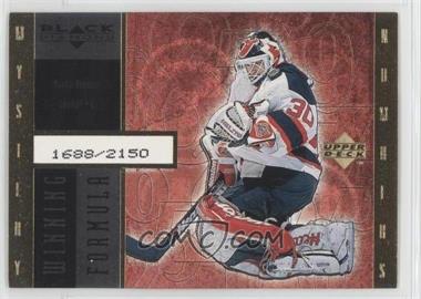 1998-99 Upper Deck Black Diamond - Winning Formula - Gold #WF15 - Martin Brodeur /2150