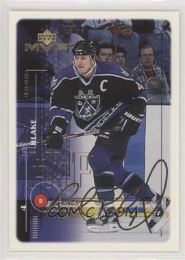 1998-99 Upper Deck MVP - [Base] - Gold Script #94 - Rob Blake /100