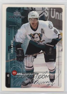 1998-99 Upper Deck MVP - [Base] - Silver Script #2 - Teemu Selanne