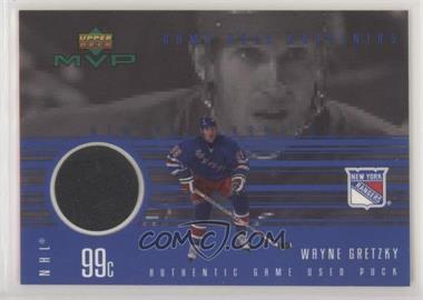 1998-99 Upper Deck MVP - Game Used Souvenirs #GU-WG - Wayne Gretzky