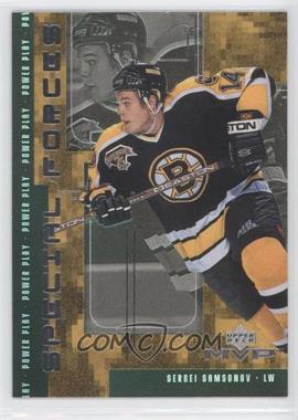 1998-99 Upper Deck MVP - Special Forces #F02 - Sergei Samsonov