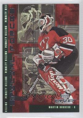 1998-99 Upper Deck MVP - Special Forces #F09 - Martin Brodeur