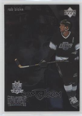 1998-99 Upper Deck McDonald's - Wayne Gretzky Teammates #T11 - Rob Blake, Wayne Gretzky