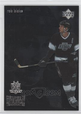 1998-99 Upper Deck McDonald's - Wayne Gretzky Teammates #T11 - Rob Blake, Wayne Gretzky