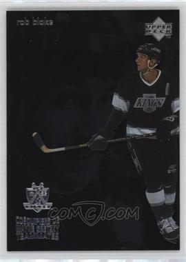 1998-99 Upper Deck McDonald's - Wayne Gretzky Teammates #T11 - Rob Blake, Wayne Gretzky