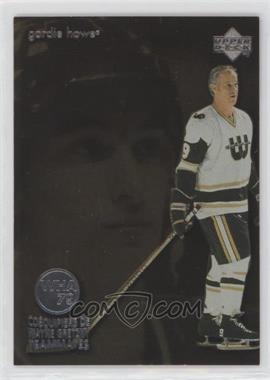 1998-99 Upper Deck McDonald's - Wayne Gretzky Teammates #T2 - Wayne Gretzky, Gordie Howe [EX to NM]