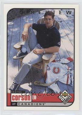 1998-99 Upper Deck UD Choice - [Base] - Preview #103 - Shayne Corson