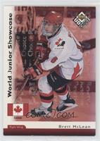 World Junior Showcase - Brett McLean [EX to NM] #/100