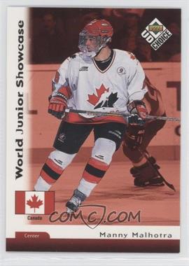 1998-99 Upper Deck UD Choice - [Base] #255 - World Junior Showcase - Manny Malhotra