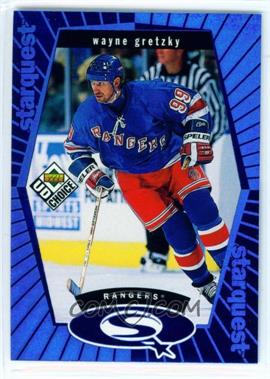 1998-99 Upper Deck UD Choice - Starquest - Blue #SQ1 - Wayne Gretzky