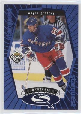 1998-99 Upper Deck UD Choice - Starquest - Blue #SQ1 - Wayne Gretzky