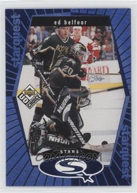 1998-99 Upper Deck UD Choice - Starquest - Blue #SQ17 - Ed Belfour