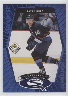 1998-99 Upper Deck UD Choice - Starquest - Blue #SQ2 - Pavel Bure