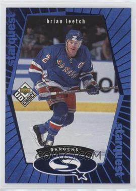 1998-99 Upper Deck UD Choice - Starquest - Blue #SQ7 - Brian Leetch