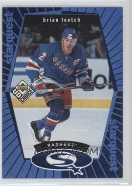 1998-99 Upper Deck UD Choice - Starquest - Blue #SQ7 - Brian Leetch