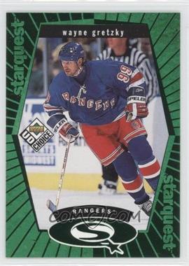 1998-99 Upper Deck UD Choice - Starquest - Green #SQ1 - Wayne Gretzky