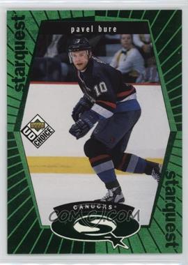 1998-99 Upper Deck UD Choice - Starquest - Green #SQ2 - Pavel Bure