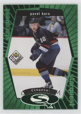 1998-99 Upper Deck UD Choice - Starquest - Green #SQ2 - Pavel Bure