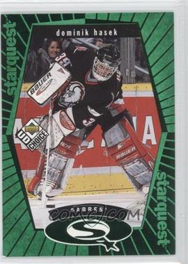 1998-99 Upper Deck UD Choice - Starquest - Green #SQ4 - Dominik Hasek