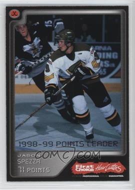 1999-00 Frozen Pond Brampton Battalion - [Base] #27 - Jason Spezza