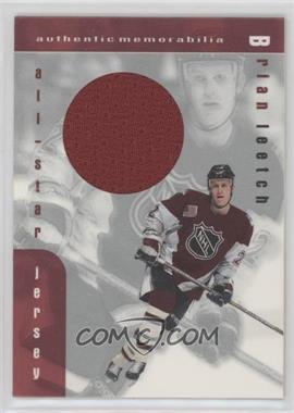 1999-00 In the Game Be A Player Memorabilia - All-Star Jersey #J-16 - Brian Leetch
