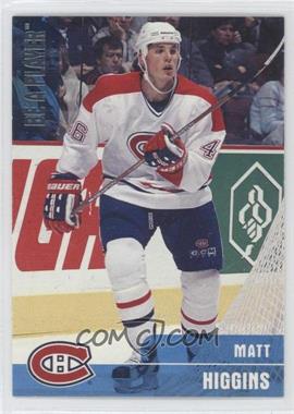 1999-00 In the Game Be A Player Memorabilia - [Base] #36 - Matt Higgins