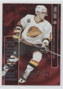 1999-00 In the Game Be A Player Memorabilia - Heritage - Red #H-19 - Pavel Bure /1000