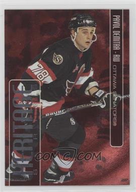 1999-00 In the Game Be A Player Memorabilia - Heritage - Red #H-23 - Pavol Demitra /1000