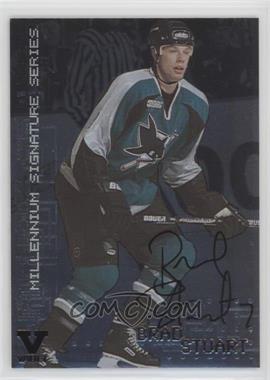 1999-00 In the Game Be A Player Millennium Signature Series - [Base] - Autographs ITG Vault Black #214 - Brad Stuart