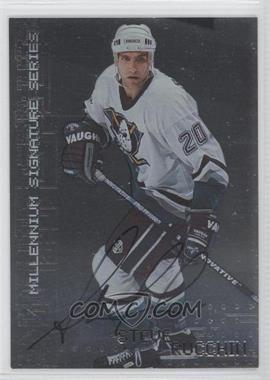 1999-00 In the Game Be A Player Millennium Signature Series - [Base] - Autographs #10 - Steve Rucchin