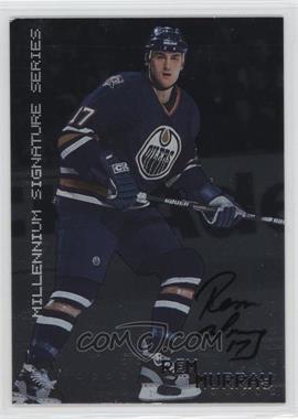 1999-00 In the Game Be A Player Millennium Signature Series - [Base] - Autographs #104 - Rem Murray