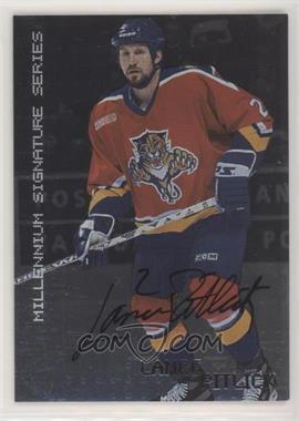 1999-00 In the Game Be A Player Millennium Signature Series - [Base] - Autographs #116 - Lance Pitlick