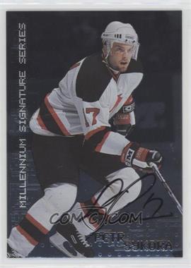 1999-00 In the Game Be A Player Millennium Signature Series - [Base] - Autographs #145 - Petr Sykora