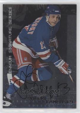 1999-00 In the Game Be A Player Millennium Signature Series - [Base] - Autographs #165 - Valeri Kamensky