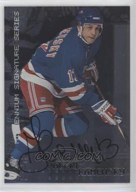 1999-00 In the Game Be A Player Millennium Signature Series - [Base] - Autographs #165 - Valeri Kamensky