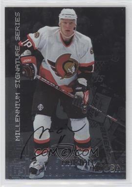 1999-00 In the Game Be A Player Millennium Signature Series - [Base] - Autographs #170 - Marian Hossa