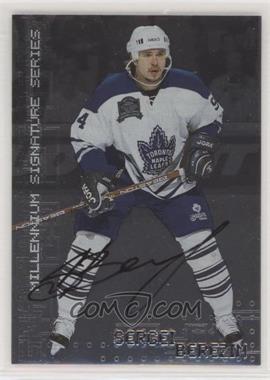 1999-00 In the Game Be A Player Millennium Signature Series - [Base] - Autographs #232 - Sergei Berezin