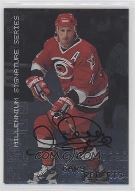 1999-00 In the Game Be A Player Millennium Signature Series - [Base] - Autographs #53 - Gary Roberts