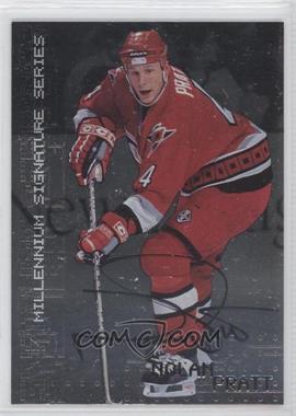 1999-00 In the Game Be A Player Millennium Signature Series - [Base] - Autographs #54 - Nolan Pratt