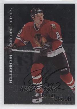 1999-00 In the Game Be A Player Millennium Signature Series - [Base] - Autographs #55 - Brad Brown