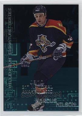 1999-00 In the Game Be A Player Millennium Signature Series - [Base] - Emerald 21st National Convention Anaheim #115 - Marcus Nilson /10