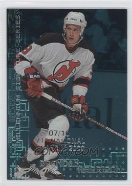 1999-00 In the Game Be A Player Millennium Signature Series - [Base] - Emerald 21st National Convention Anaheim #149 - Brendan Morrison /10