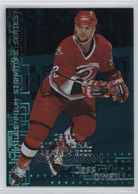 1999-00 In the Game Be A Player Millennium Signature Series - [Base] - Emerald 21st National Convention Anaheim #51 - Jeff O'Neill /10