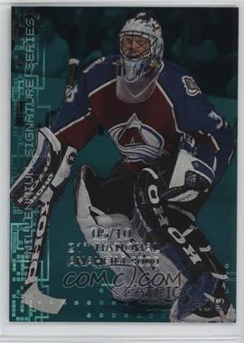 1999-00 In the Game Be A Player Millennium Signature Series - [Base] - Emerald 21st National Convention Anaheim #66 - Patrick Roy /10