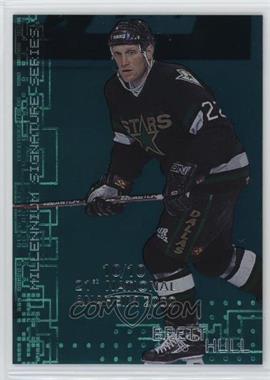 1999-00 In the Game Be A Player Millennium Signature Series - [Base] - Emerald 21st National Convention Anaheim #82 - Brett Hull /10