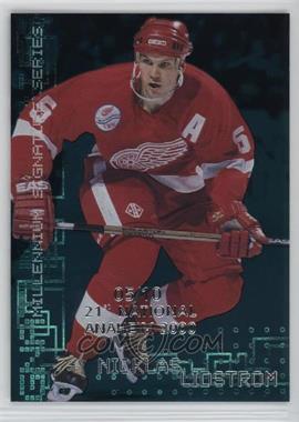 1999-00 In the Game Be A Player Millennium Signature Series - [Base] - Emerald 21st National Convention Anaheim #87 - Nicklas Lidstrom /10