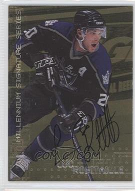 1999-00 In the Game Be A Player Millennium Signature Series - [Base] - Gold Autographs #122 - Luc Robitaille